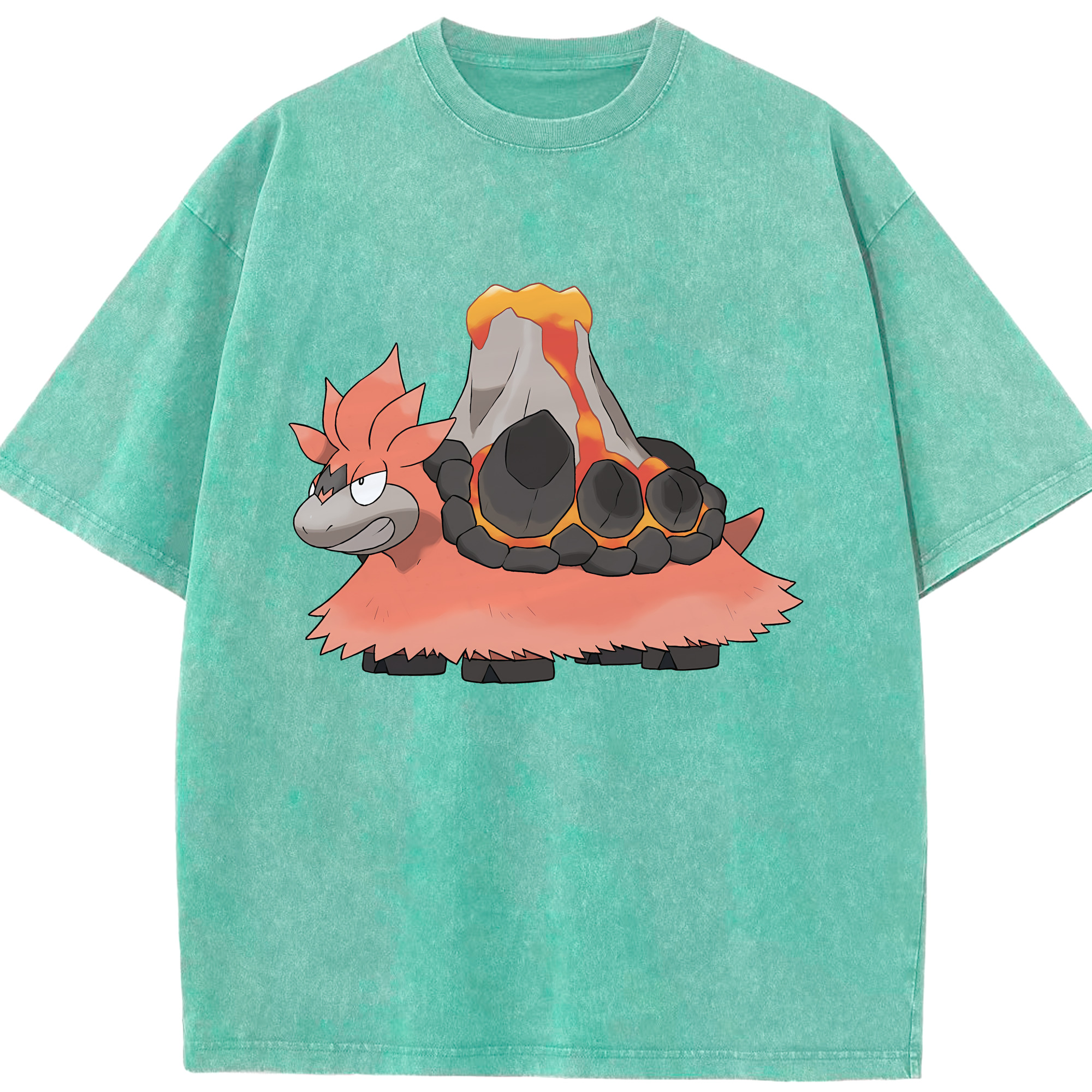 （画像用） ポケットモンスター Pokémon 綿100% ヴィンテージ風 半袖Tシャツ（フロントプリント）